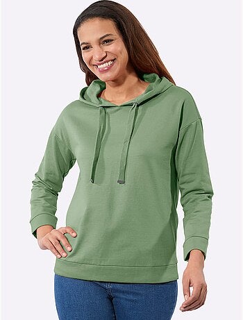 Sweatshirt pur coton - taille standard - witt