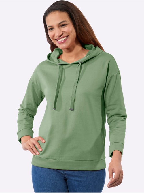 Sweatshirt pur coton - taille standard - witt - Kiabi Sweatshirt pur coton - taille standard - witt - Kiabi