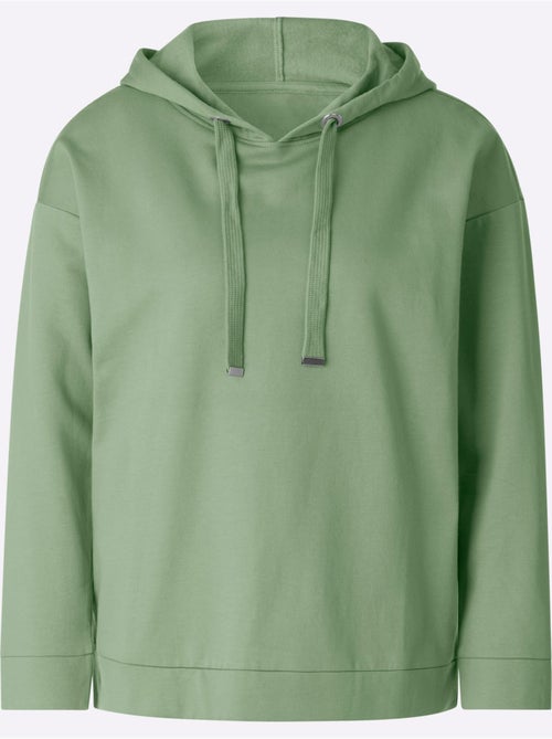 Sweatshirt pur coton - taille standard - witt - Kiabi Sweatshirt pur coton - taille standard - witt - Kiabi
