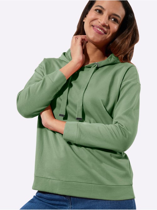 Sweatshirt pur coton - taille standard - witt - Kiabi Sweatshirt pur coton - taille standard - witt - Kiabi