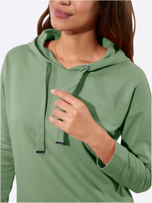 Sweatshirt pur coton - taille standard - witt - Kiabi Sweatshirt pur coton - taille standard - witt - Kiabi