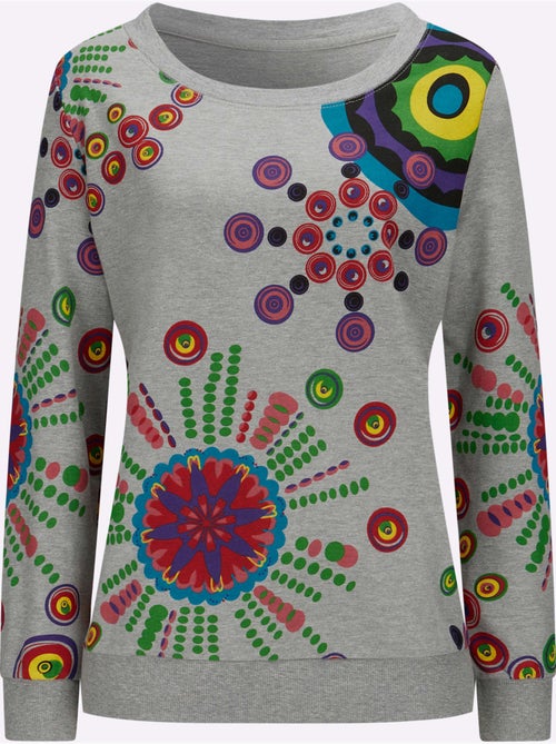 Sweatshirt qualité coton - taille standard - witt - Kiabi Sweatshirt qualité coton - taille standard - witt - Kiabi