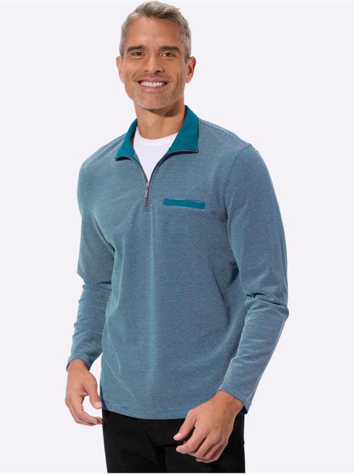 Sweatshirt Qualité Structurée Facile D'entretien - Taille Standard - Moda Vilona - Kiabi Sweatshirt Qualité Structurée Facile D'entretien - Taille Standard - Moda Vilona - Kiabi