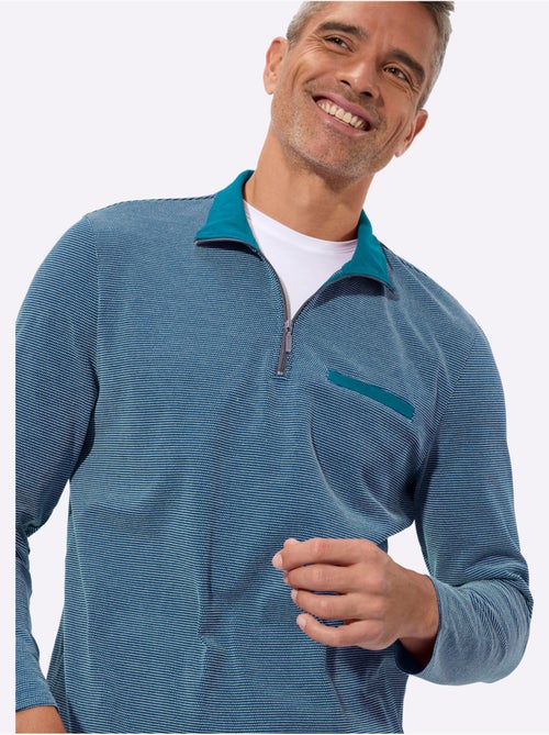 Sweatshirt Qualité Structurée Facile D'entretien - Taille Standard - Moda Vilona - Kiabi Sweatshirt Qualité Structurée Facile D'entretien - Taille Standard - Moda Vilona - Kiabi