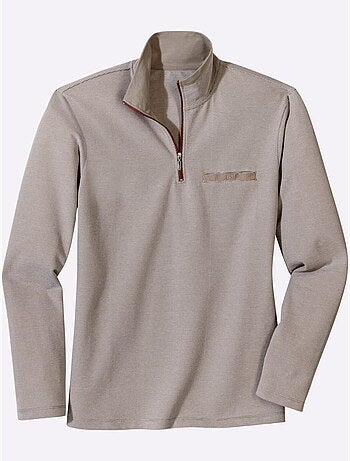 Sweatshirt qualité structurée facile d'entretien - taille standard - moda vilona