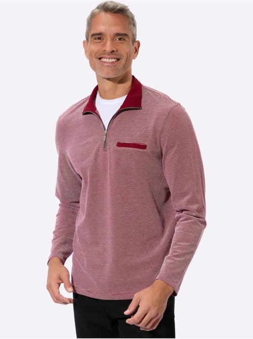Sweatshirt Qualité Structurée Facile D'entretien - Taille Standard - Moda Vilona - Kiabi Sweatshirt Qualité Structurée Facile D'entretien - Taille Standard - Moda Vilona - Kiabi