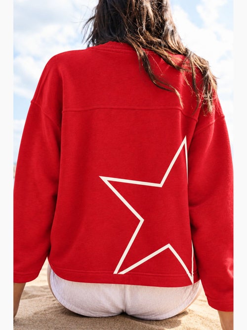 Sweatshirt regular mixray - Kiabi Sweatshirt regular mixray - Kiabi