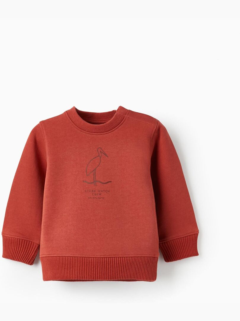 Sweat Garçon Next Rouge, Taille 6 Ans – Coton Mélangé, Manches Longues, Bon état