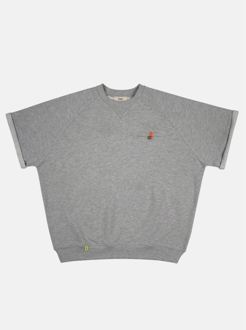 Sweatshirt sale  femme - sae paris Gris chiné - Kiabi
