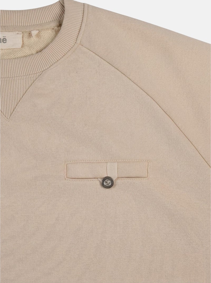 Sweatshirt sale  homme - sae paris Beige - Kiabi