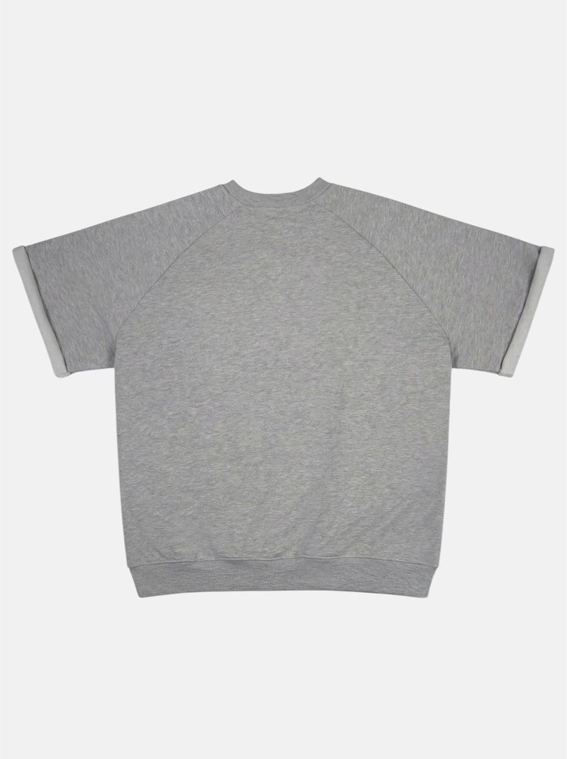 Sweatshirt sale  homme - sae paris Gris chiné - Kiabi