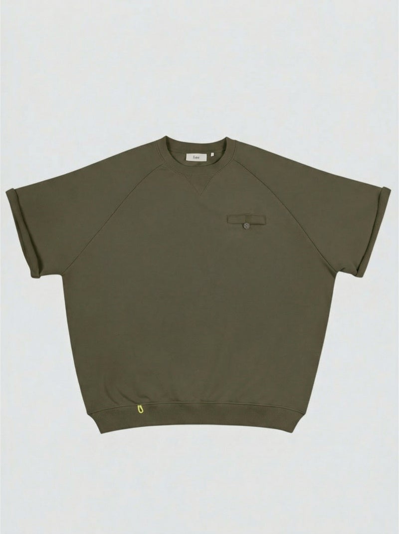 Sweatshirt sale  homme - sae paris Vert olive - Kiabi