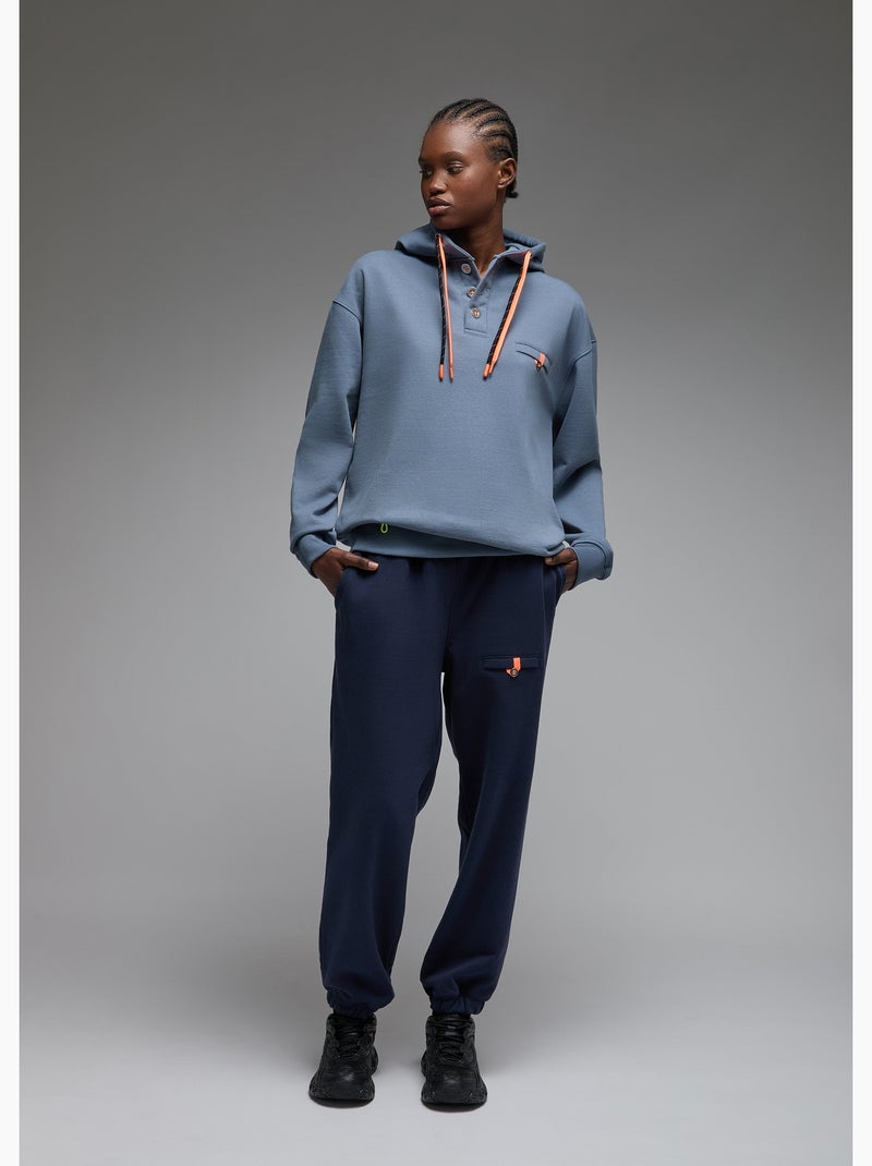 Sweatshirt sen  femme - sae paris Bleu - Kiabi