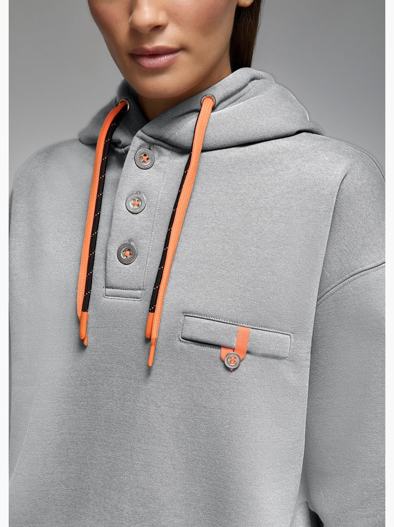 Sweatshirt sen  femme - sae paris Gris - Kiabi