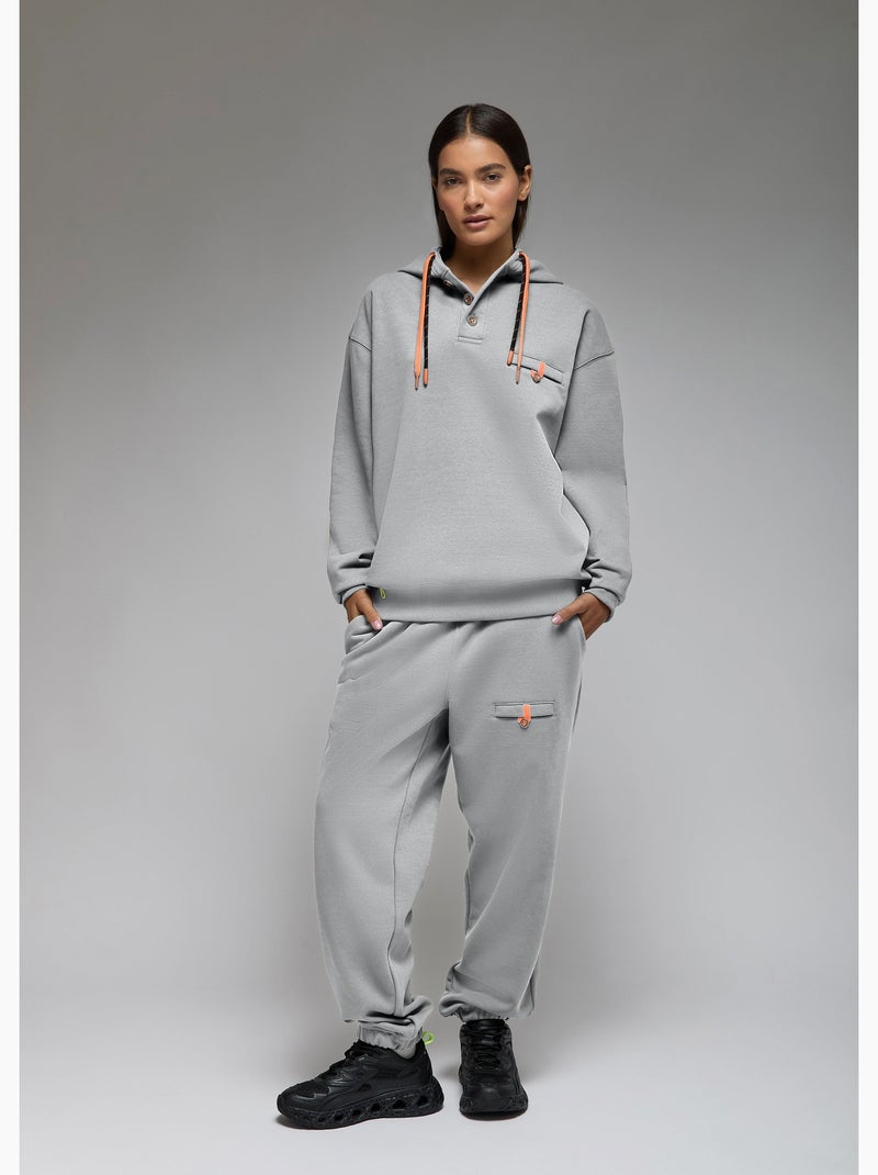Sweatshirt sen  femme - sae paris Gris - Kiabi