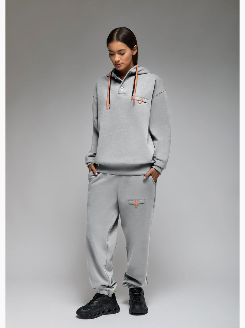 Sweatshirt sen  femme - sae paris Gris - Kiabi