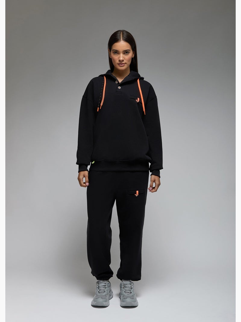 Sweatshirt sen  femme - sae paris Noir - Kiabi