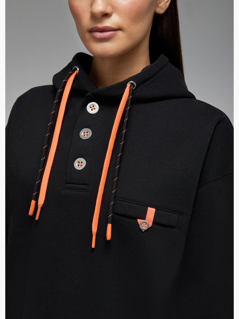 Sweatshirt sen  femme - sae paris Noir - Kiabi