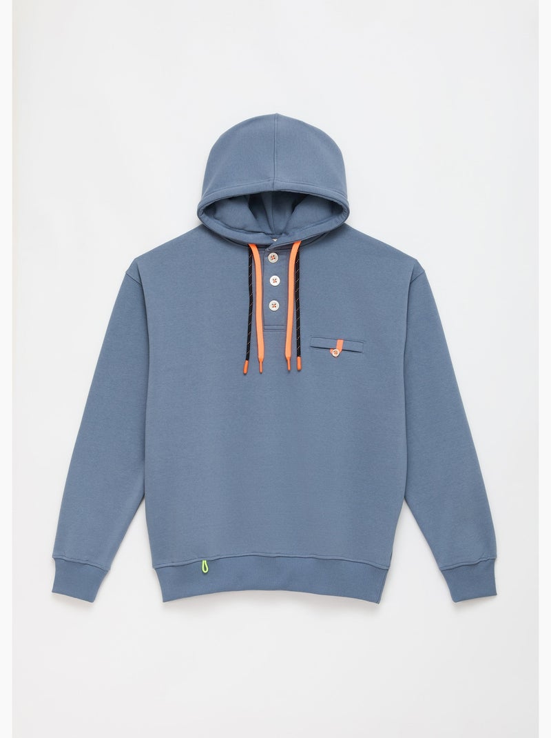 Sweatshirt sen  homme - sae paris Bleu - Kiabi