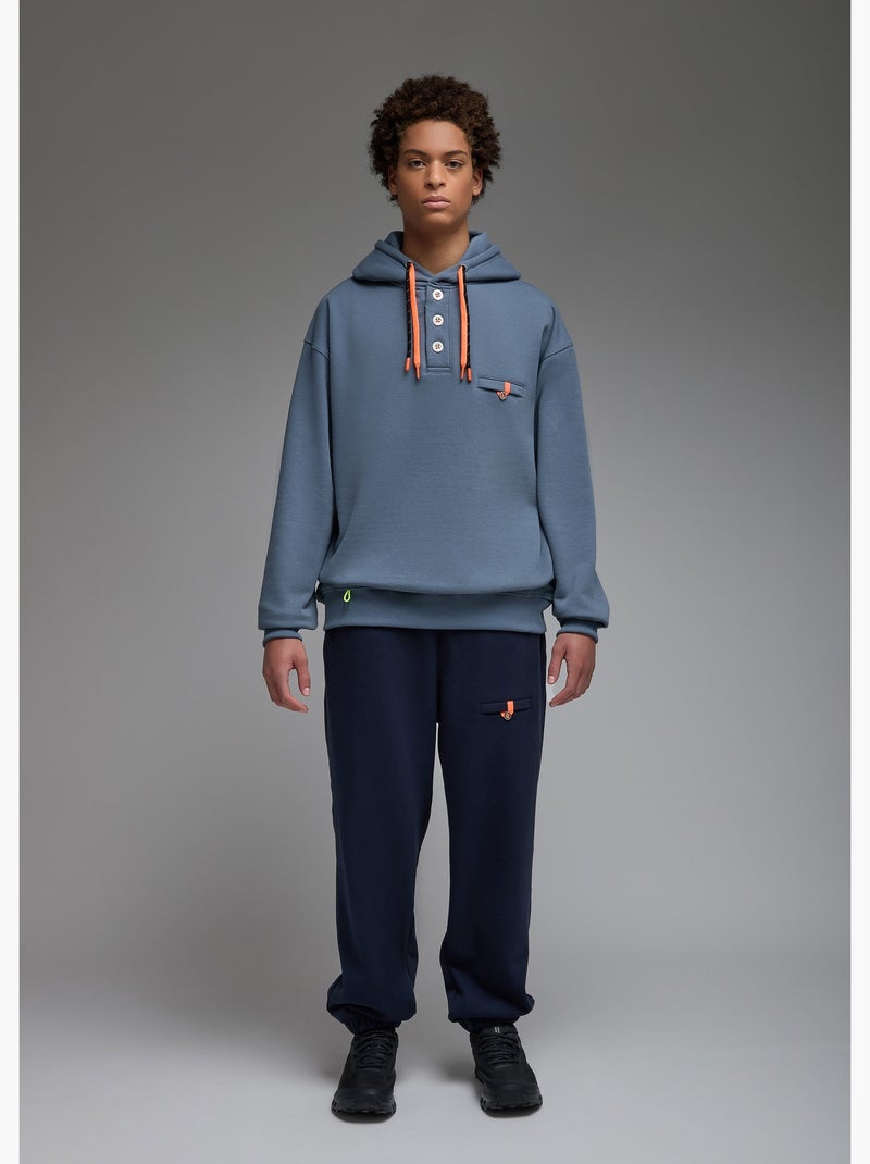 Sweatshirt sen  homme - sae paris Bleu - Kiabi