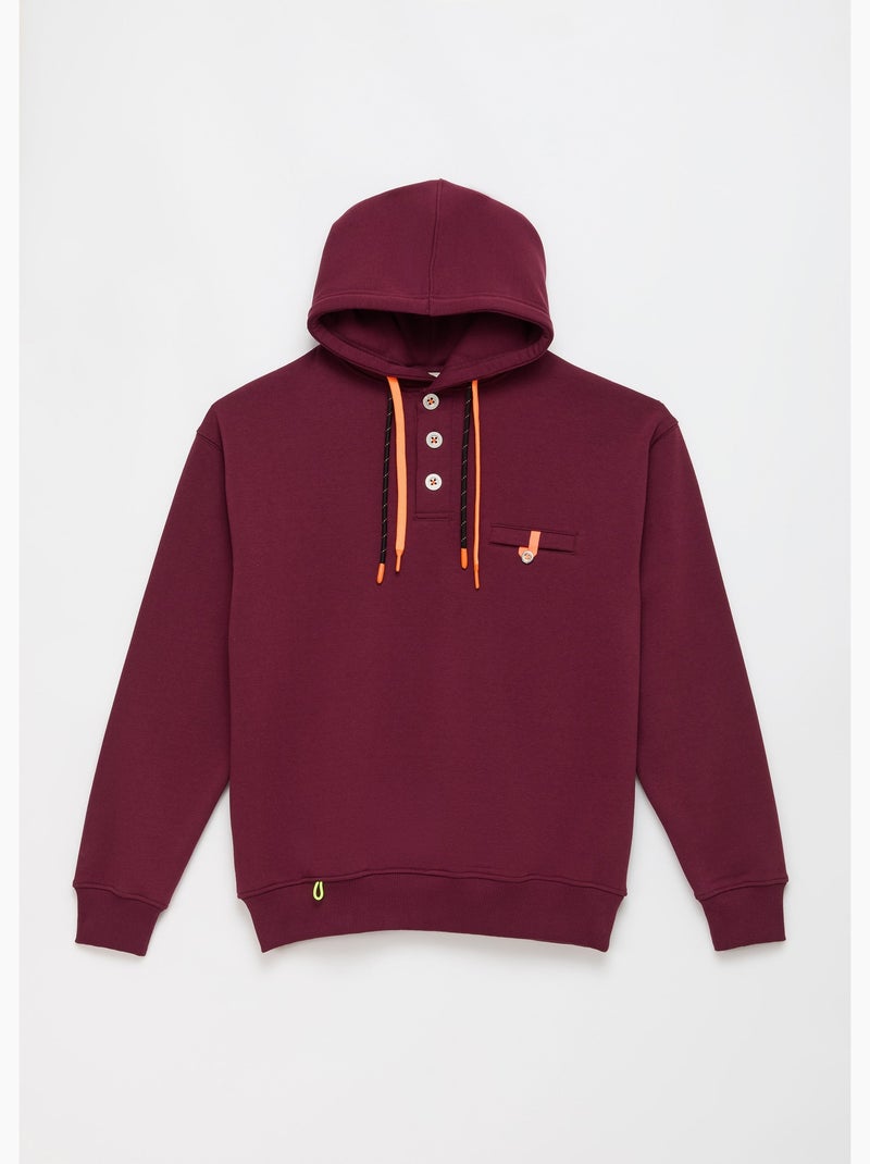Sweatshirt sen  homme - sae paris Bordeaux - Kiabi