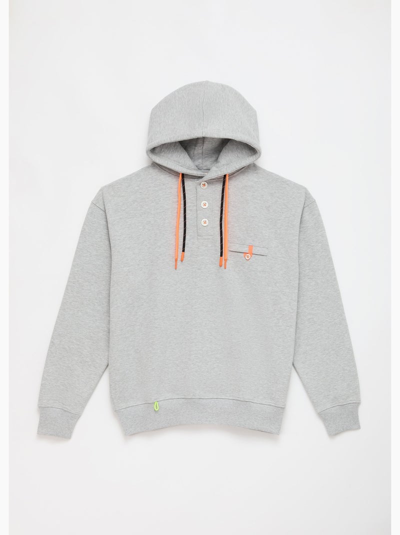 Sweatshirt sen  homme - sae paris Gris - Kiabi