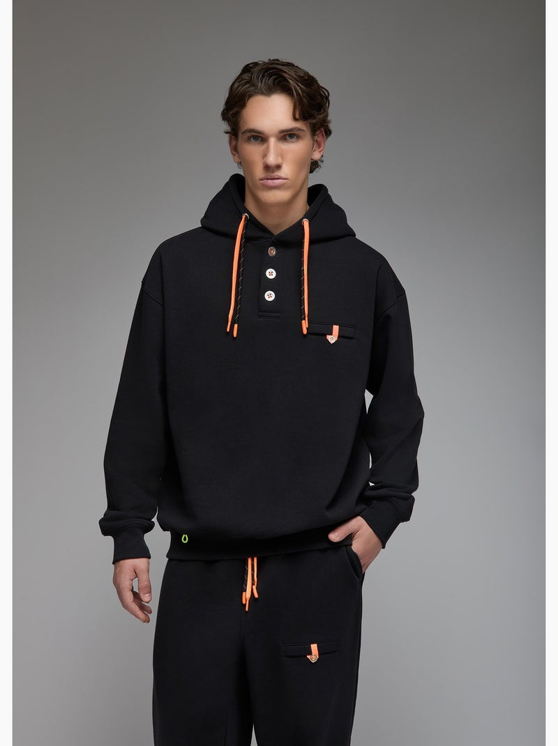 Sweatshirt sen  homme - sae paris Noir - Kiabi