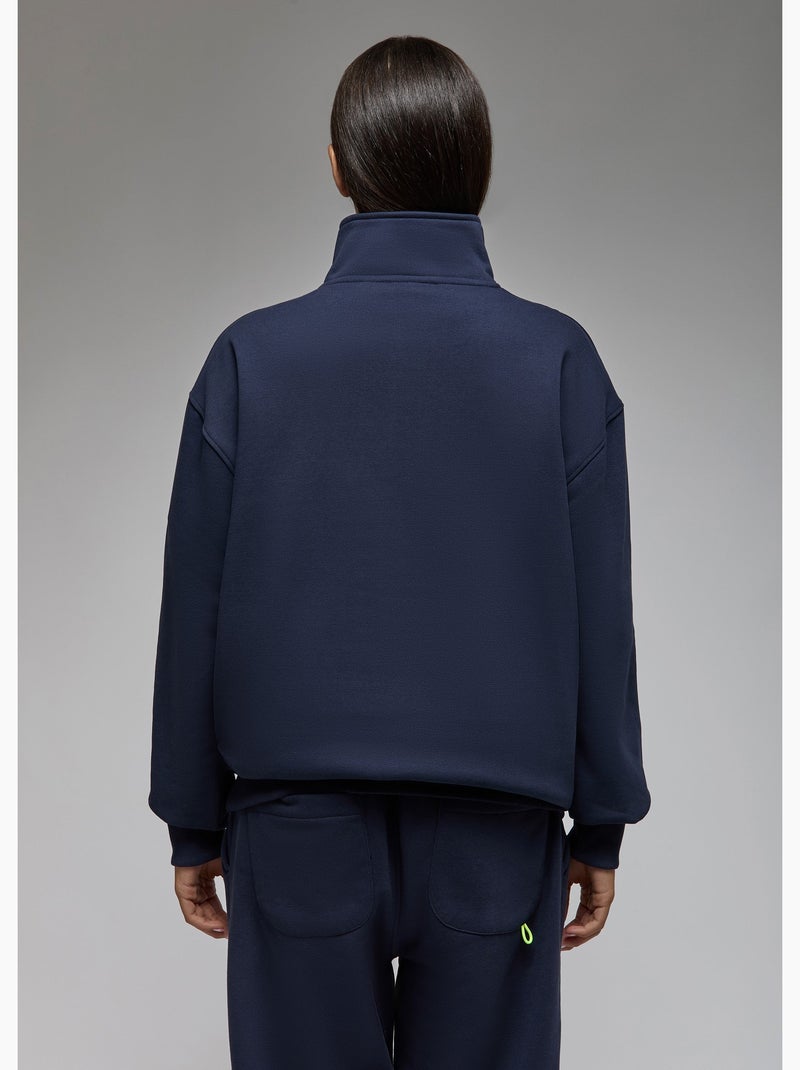 Sweatshirt shima  femme - sae paris Bleu - Kiabi