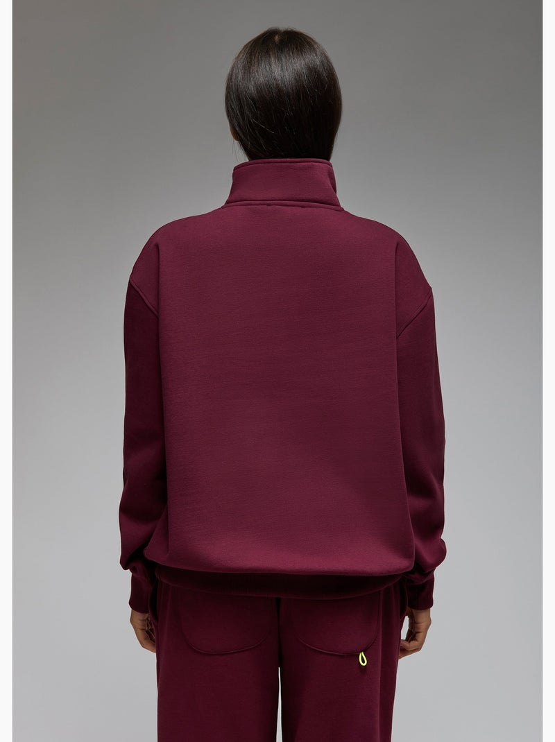 Sweatshirt shima  femme - sae paris Bordeaux - Kiabi