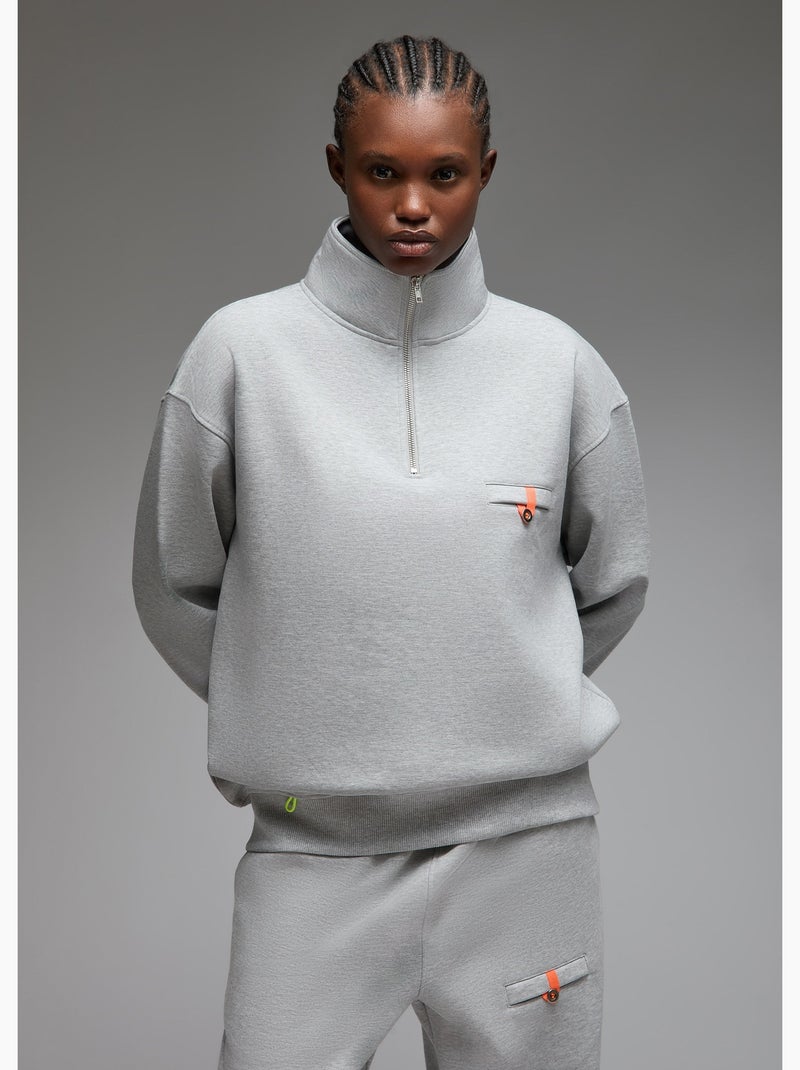 Sweatshirt shima  femme - sae paris Gris - Kiabi