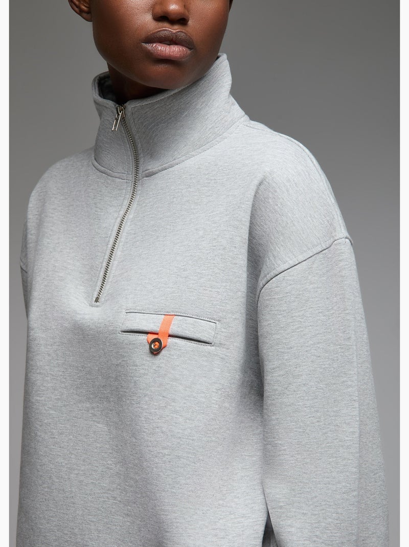 Sweatshirt shima  femme - sae paris Gris - Kiabi