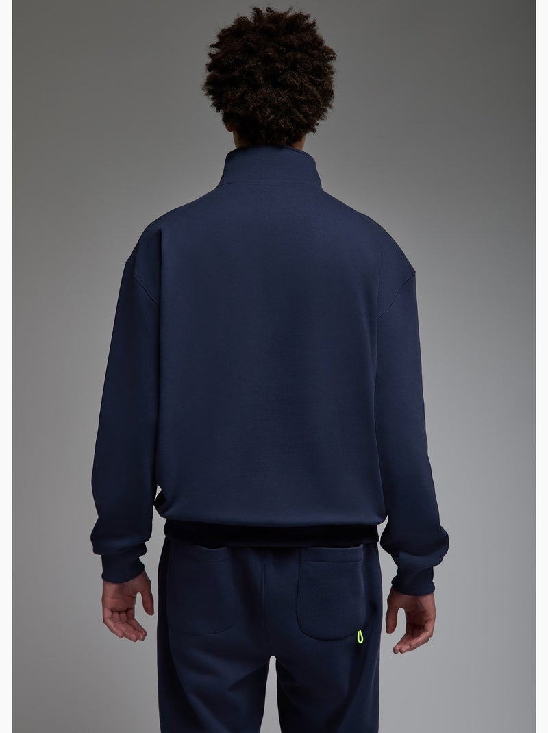 Sweatshirt shima  homme - sae paris Bleu - Kiabi