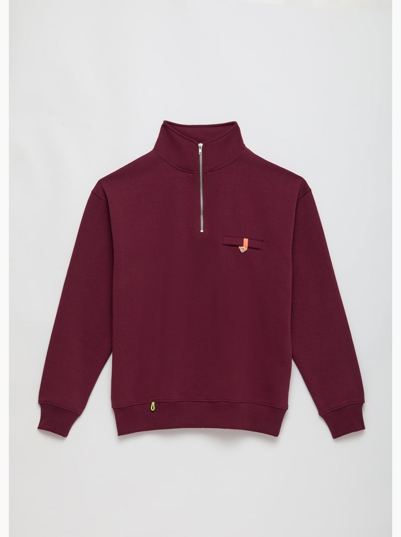 Sweatshirt shima  homme - sae paris Bordeaux - Kiabi