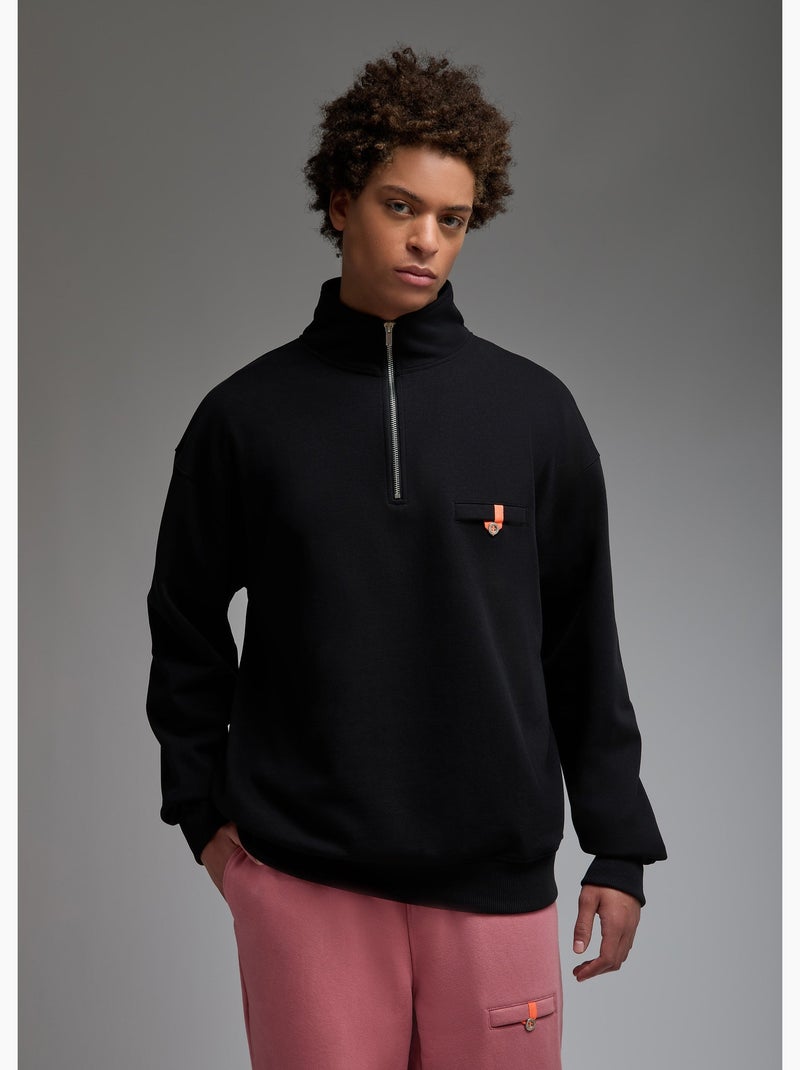Sweatshirt shima  homme - sae paris Noir - Kiabi
