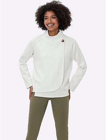 Sweatshirt superposition moderne - taille standard - helline
