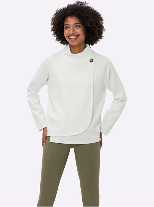 Sweatshirt Superposition Moderne - Taille Standard - Helline - Kiabi