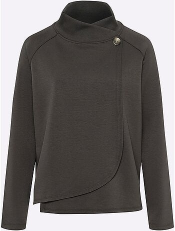 Sweatshirt superposition moderne - taille standard - helline