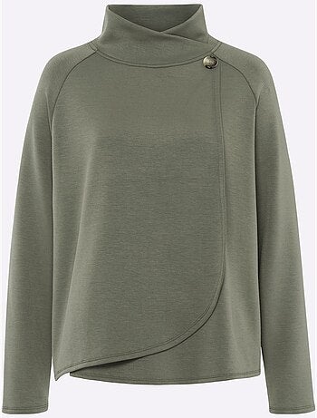 Sweatshirt superposition moderne - taille standard - helline