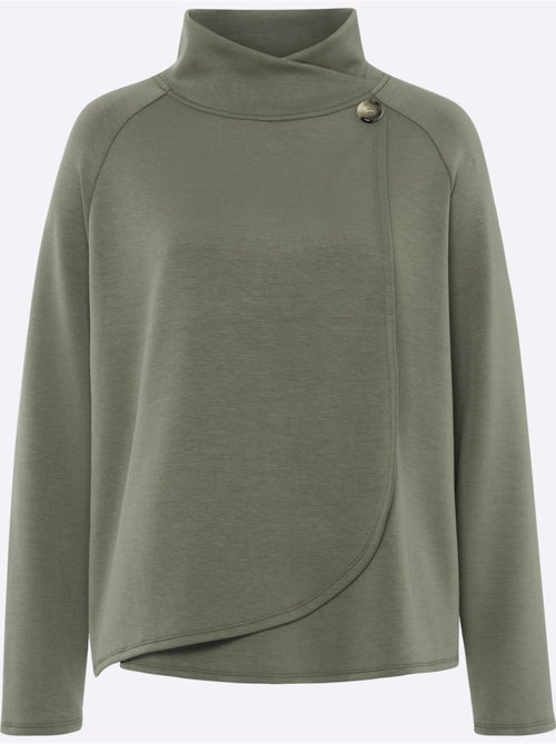 Sweatshirt Superposition Moderne - Taille Standard - Helline - Kiabi
