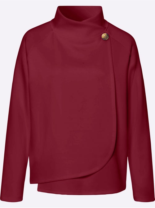Sweatshirt Superposition Moderne - Taille Standard - Helline - Kiabi