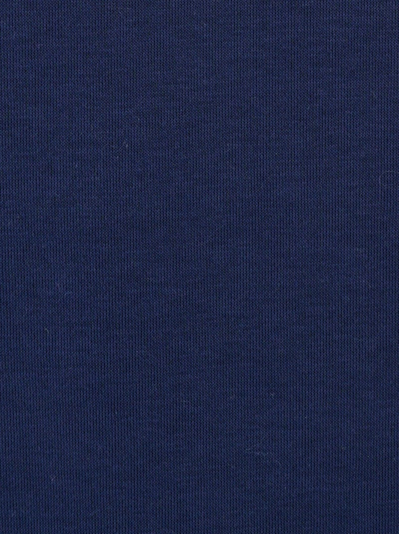 Sweatshirt Thermolactyl en molleton - Damart Bleu - Kiabi