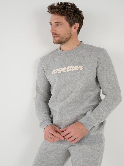 Sweatshirt Thermolactyl en molleton - Damart - Kiabi