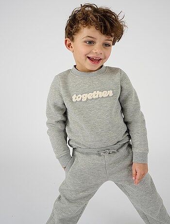 Sweatshirt Thermolactyl enfant, molleton thermique - Damart