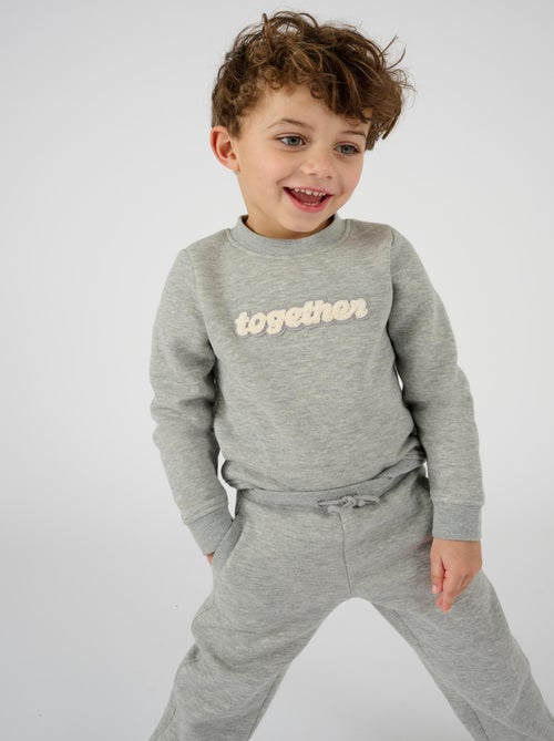 Sweatshirt Thermolactyl enfant, molleton  thermique - Damart - Kiabi