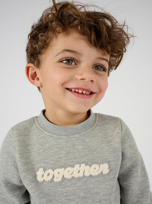 Sweatshirt Thermolactyl enfant, molleton  thermique - Damart - Kiabi