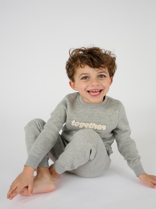 Sweatshirt Thermolactyl enfant, molleton  thermique - Damart - Kiabi
