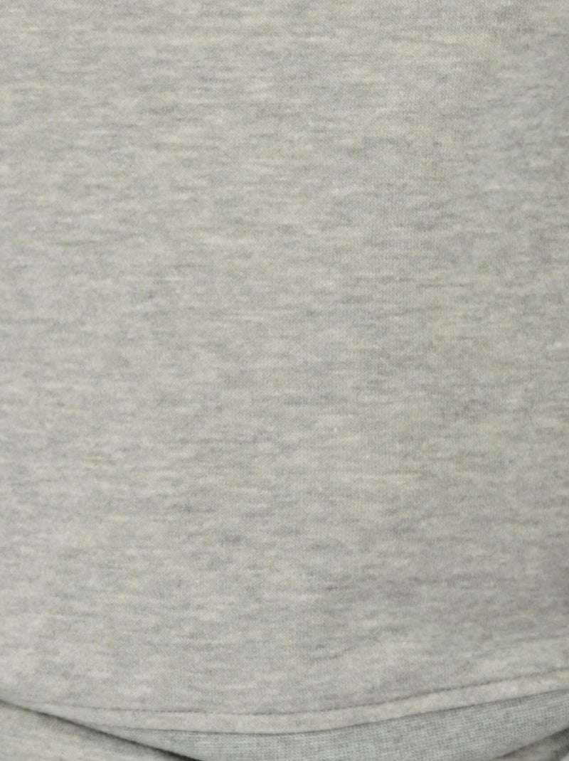 Sweatshirt Thermolactyl enfant, molleton  thermique - Damart Gris chiné - Kiabi