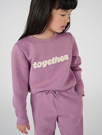 Sweatshirt Thermolactyl enfant, molleton thermique - Damart