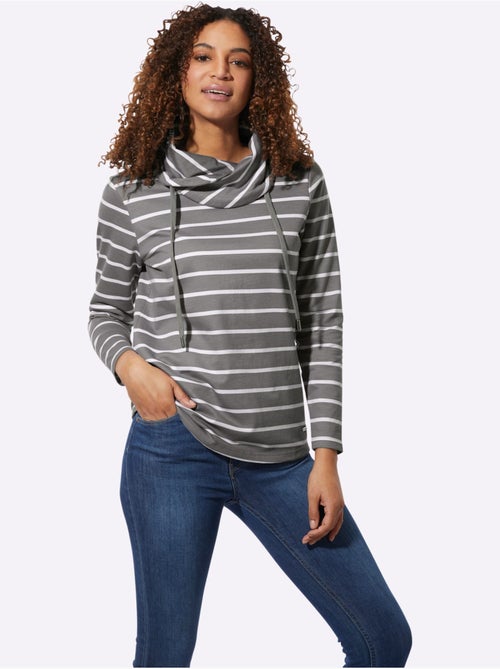 Sweatshirt très agréable à porter - taille standard - witt - Kiabi