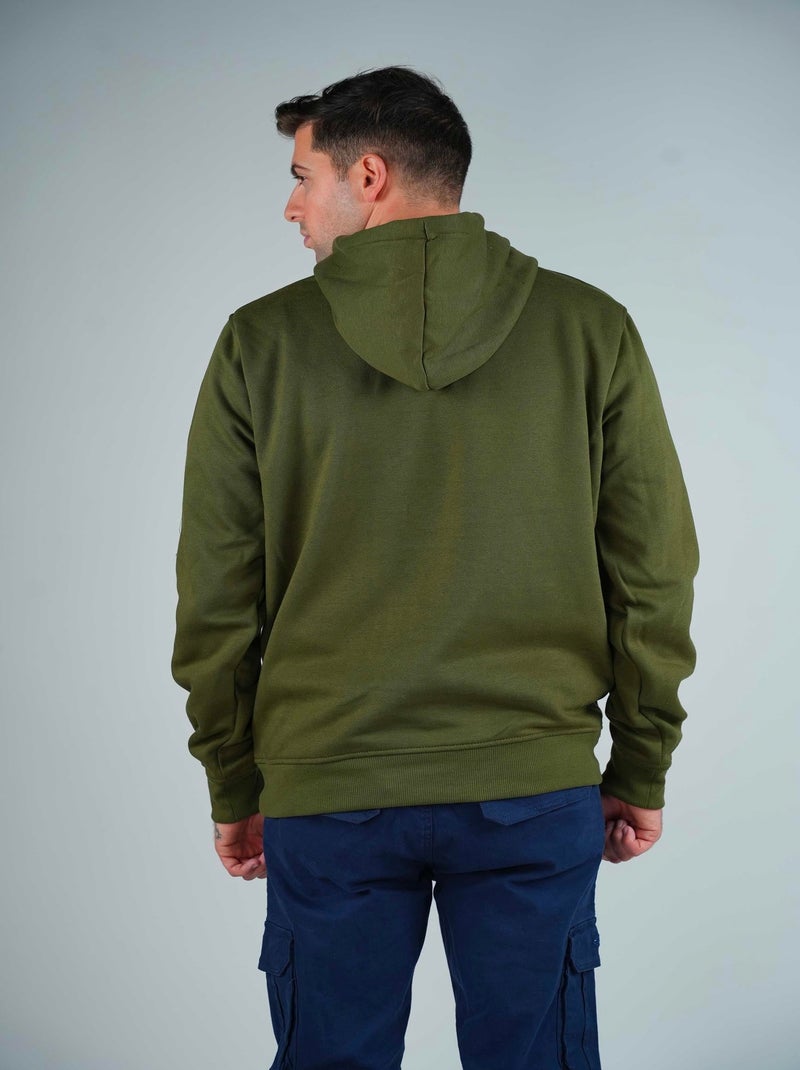 Sweatshirt  Tulsa 2332 Redskins Vert - Kiabi